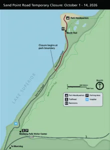 Sand Point Road to close Oct. 1-14 for culvert replacement